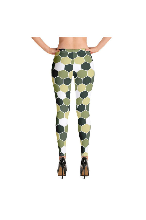Camo Honeycomb Leggings - Objet D'Art Online Retail Store