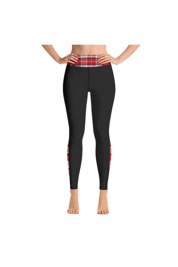 Tartan To Excel Yoga Leggings - Objet D'Art