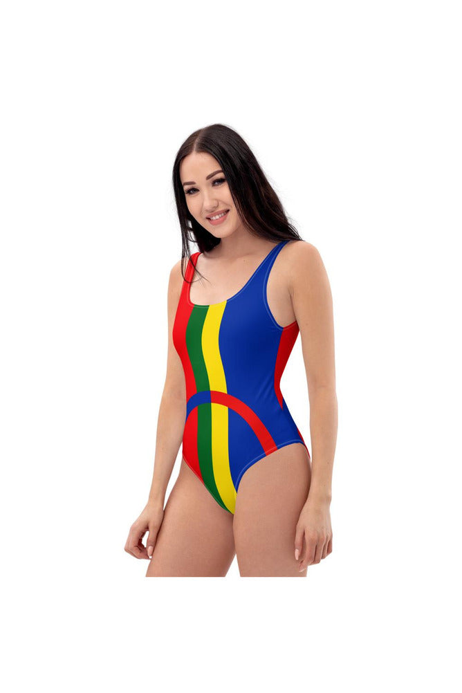 Sami Flag One-Piece Swimsuit - Objet D'Art