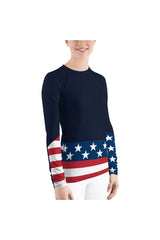 Patriot Women's Rash Guard - Objet D'Art