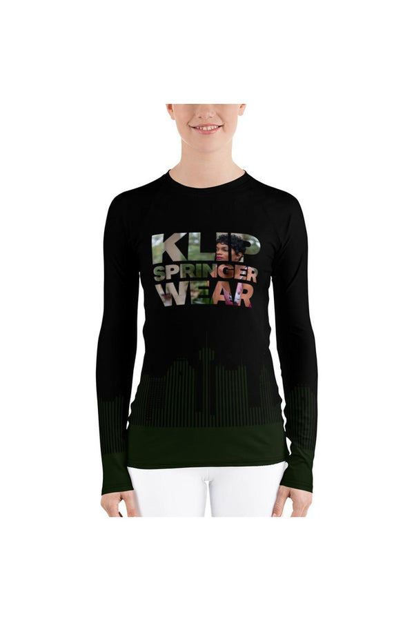 KLIPSPRINGER Women's Rash Guard - Objet D'Art