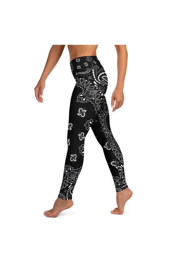 Classic Bandana Yoga Leggings - Objet D'Art