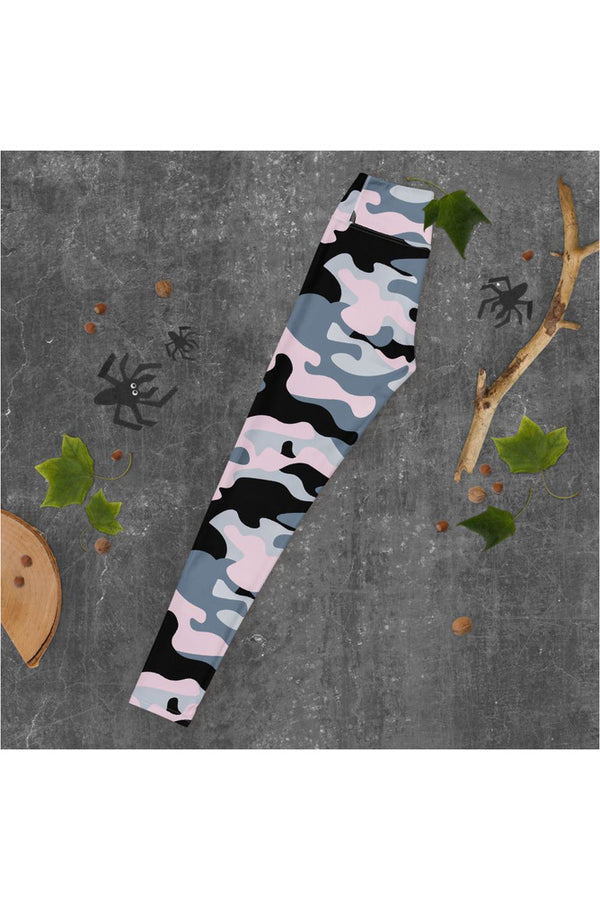 Pink Camo Yoga Leggings - Objet D'Art