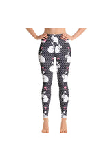 White Rabbits Yoga Leggings - Objet D'Art