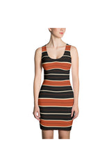 Passionate Stripes Sublimation Cut & Sew Dress - Objet D'Art