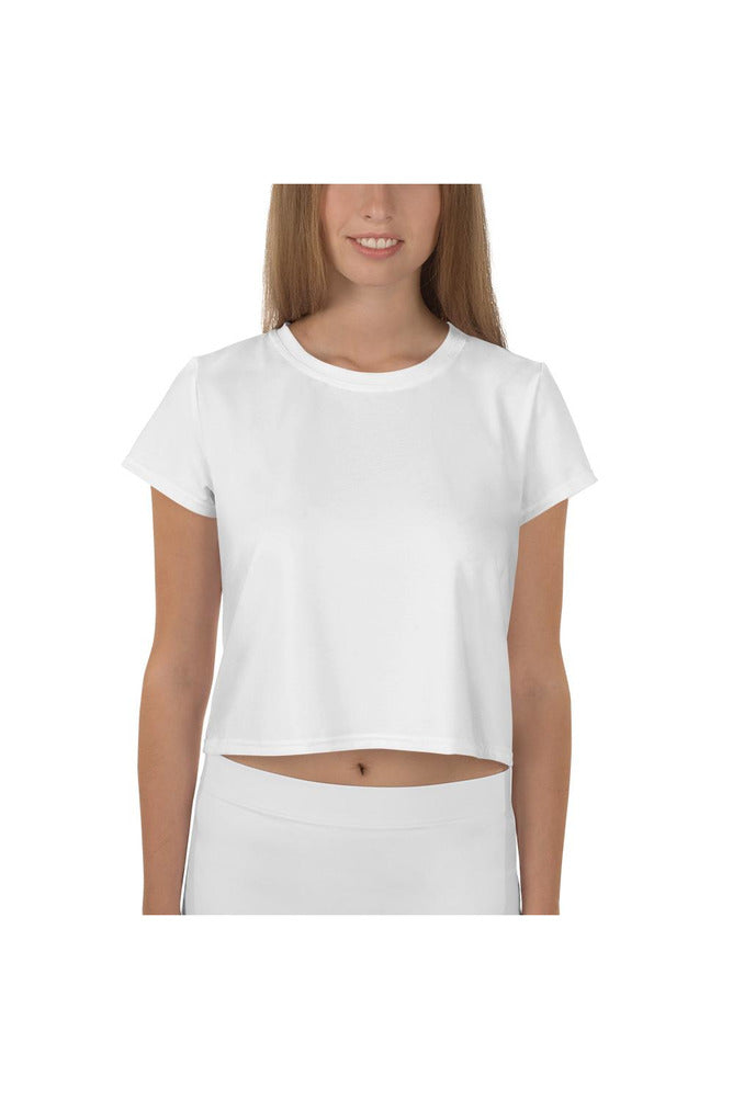 White Crop Tee - Objet D'Art