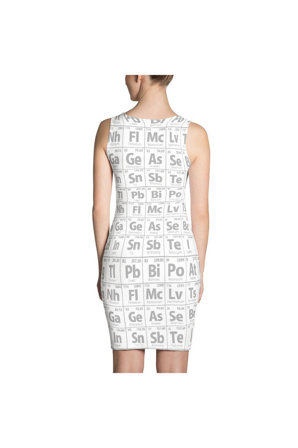 Periodic Table Sublimation Dress - Objet D'Art