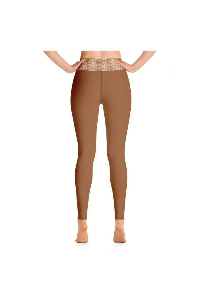 Coco Tile Yoga Leggings - Objet D'Art