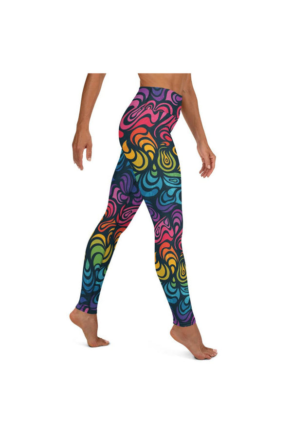 Color Empath Yoga Leggings - Objet D'Art
