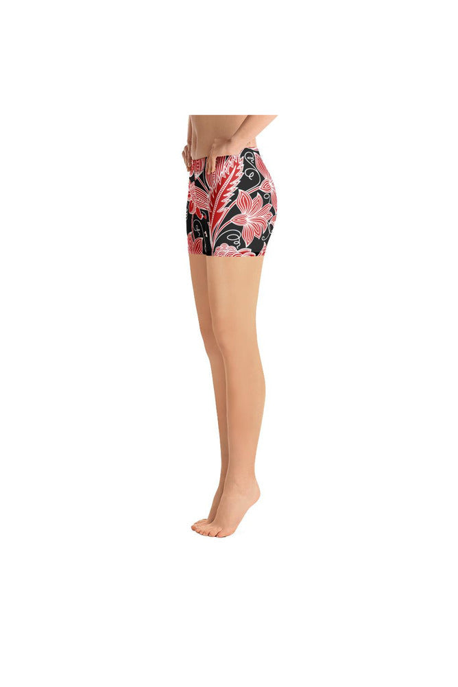 Aposematic Floral Air Shorts - Objet D'Art