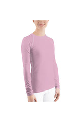 Pressed Rose Women's Rash Guard - Objet D'Art