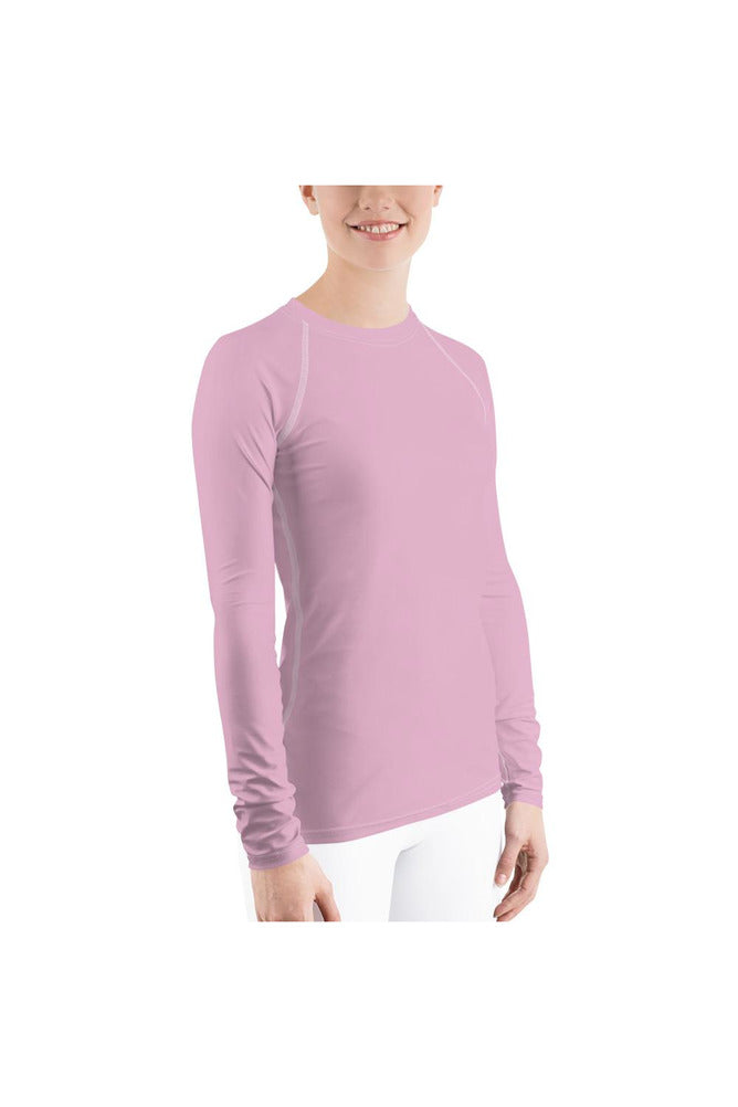 Pressed Rose Women's Rash Guard - Objet D'Art