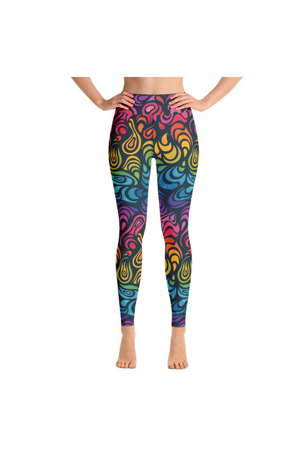Color Empath Yoga Leggings - Objet D'Art