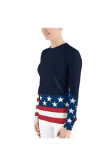 Patriot Women's Rash Guard - Objet D'Art