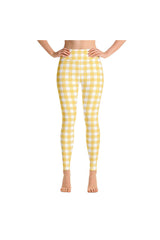 Gingham Yoga Leggings - Objet D'Art