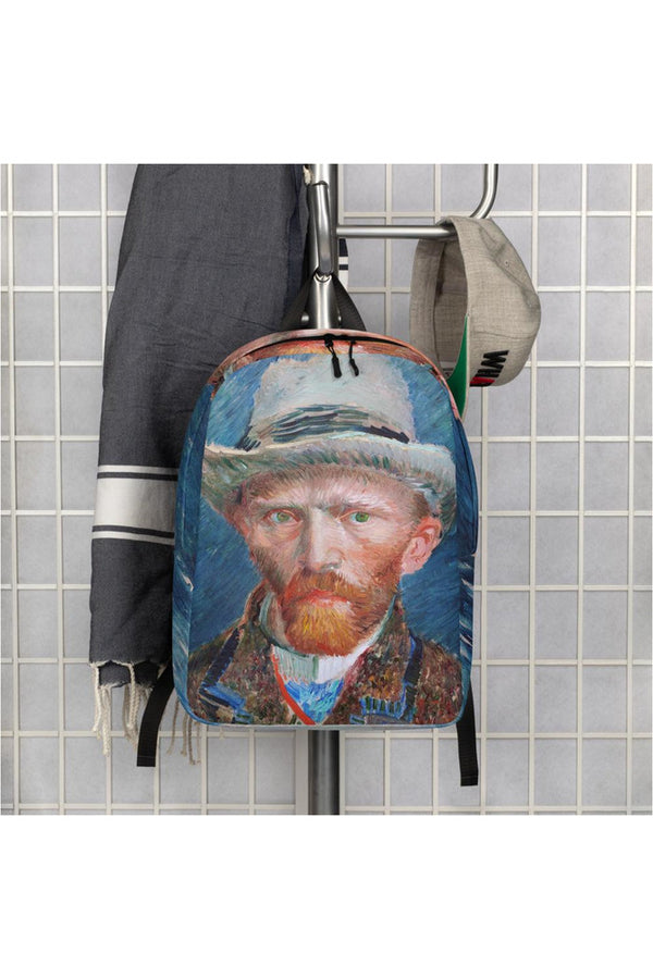 Vincent Van Gogh's Self-Portrait Minimalist Backpack - Objet D'Art