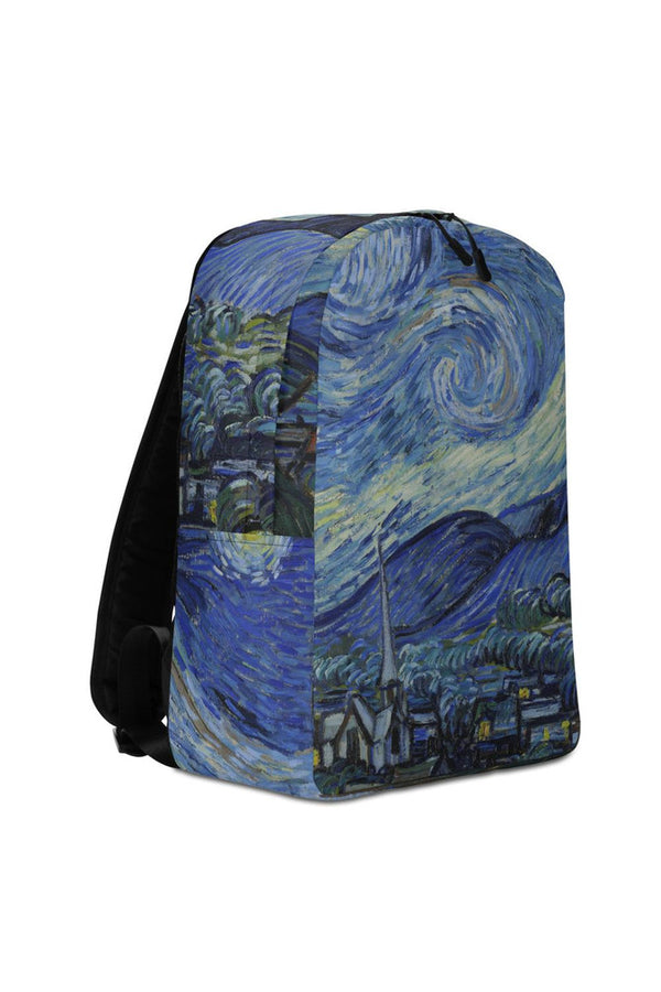 Van Gogh's Starry Nights Minimalist Backpack - Objet D'Art