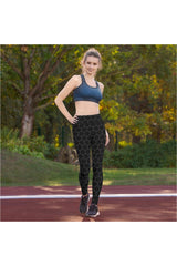 Honey Comb Yoga Leggings - Objet D'Art