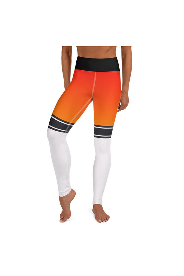 Solar Flare Yoga Leggings - Objet D'Art
