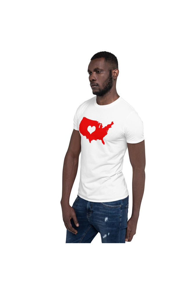 Love America Short-Sleeve Unisex T-Shirt - Objet D'Art