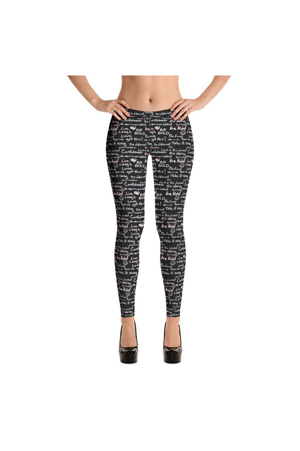 Positivity Training Leggings - Objet D'Art