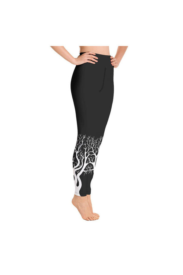 Bare Naked Trees Yoga Leggings - Objet D'Art