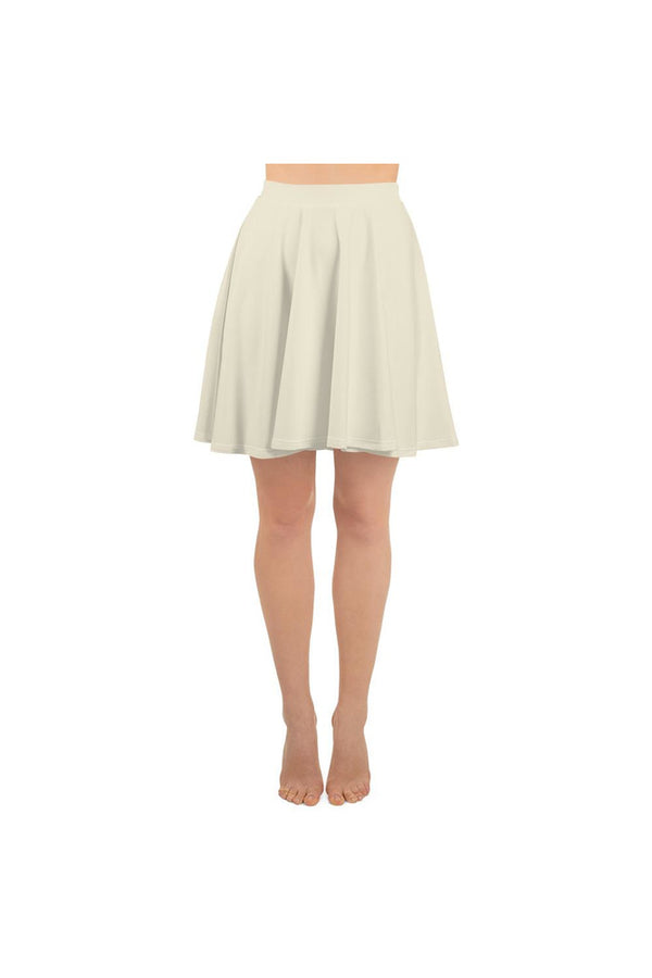 Wheat Colored Skater Skirt - Objet D'Art