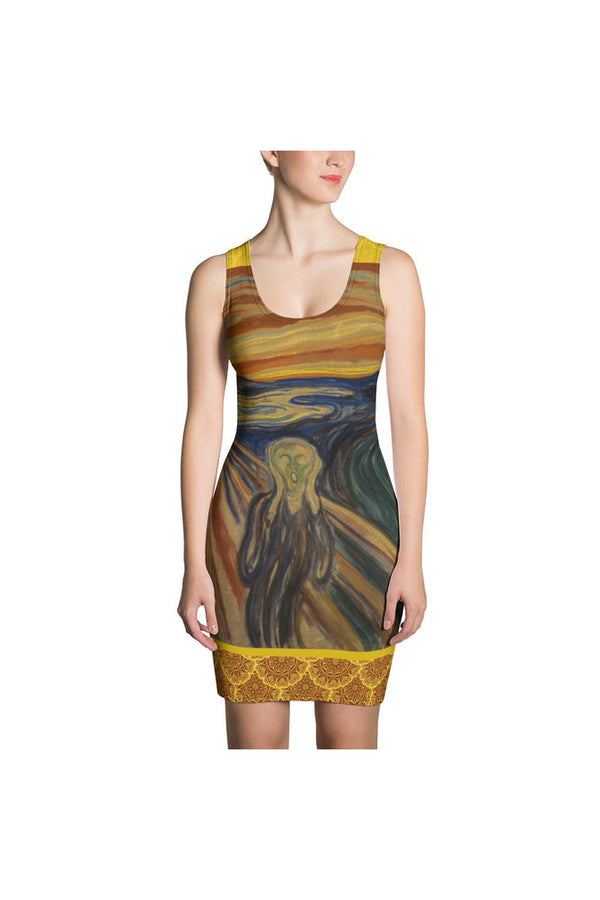 The Scream Sublimation Dress - Objet D'Art
