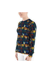 Let's Gogh Casual Women's Rash Guard - Objet D'Art