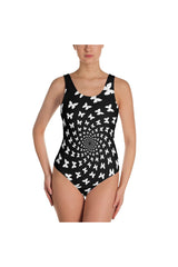 Butterflies Away One-Piece Swimsuit - Objet D'Art Online Retail Store