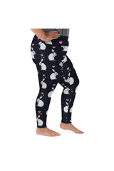 White Rabbit Plus Size Leggings - Objet D'Art