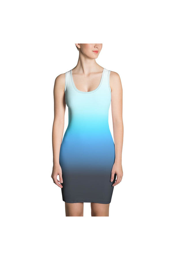 Klipspringer Ombré Sublimation Cut & Sew Dress - Objet D'Art