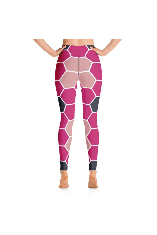 Honeycomb Yoga Leggings - Objet D'Art