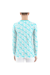 Geo Metro Women's Rash Guard - Objet D'Art