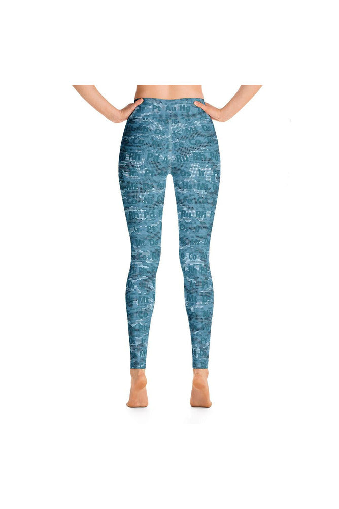 Chem Camo Yoga Leggings - Objet D'Art