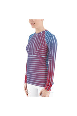 Square Biz Women's Rash Guard - Objet D'Art