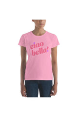¡Ciao Bella! Camiseta de manga corta para mujer - Objet D'Art Online Retail Store