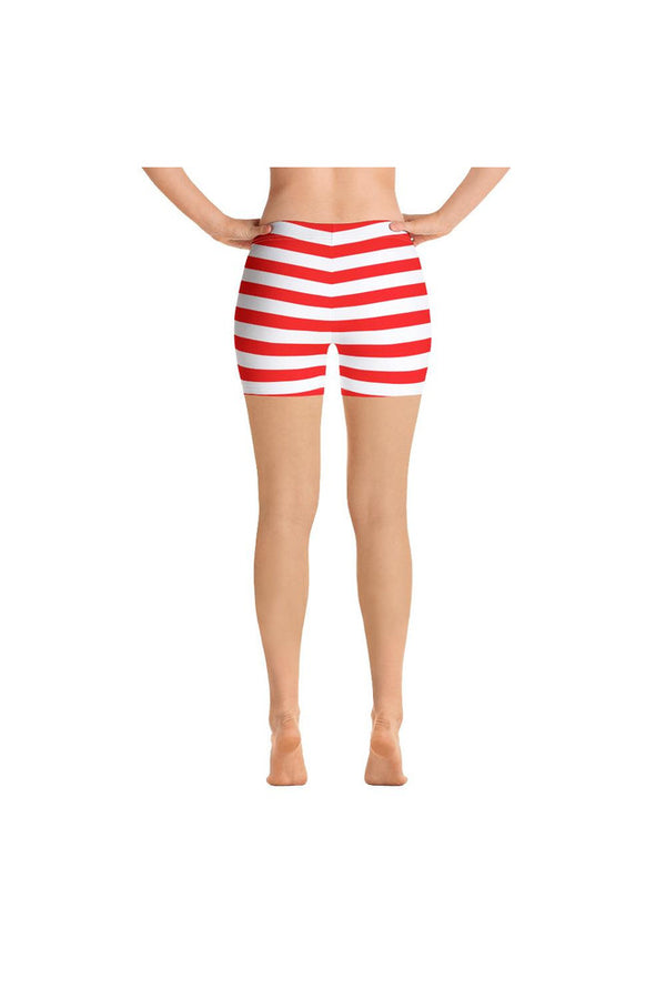 Red Stripe Shorts - Objet D'Art