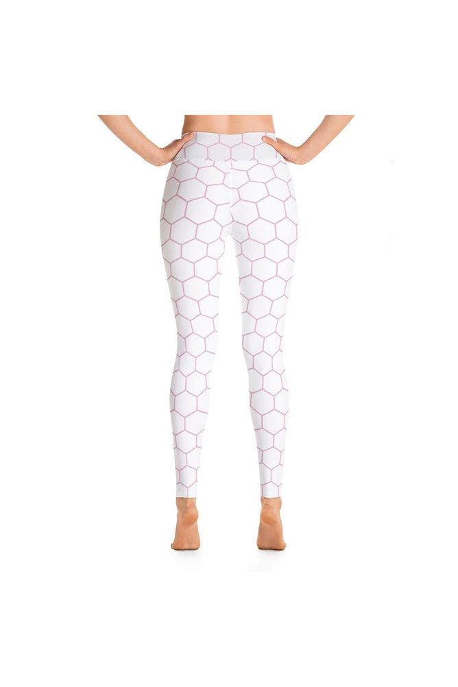 Honey Comb Yoga Leggings - Objet D'Art