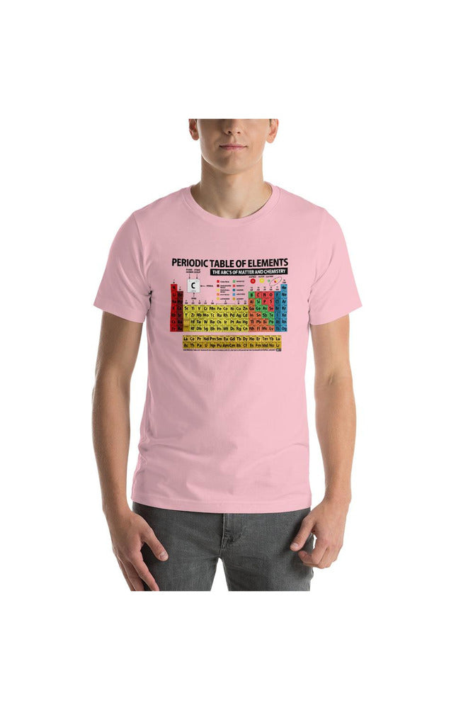 Periodic Table of Elements Short-Sleeve Unisex T-Shirt - Objet D'Art