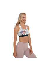 Women's Suffrage Padded Sports Bra - Objet D'Art