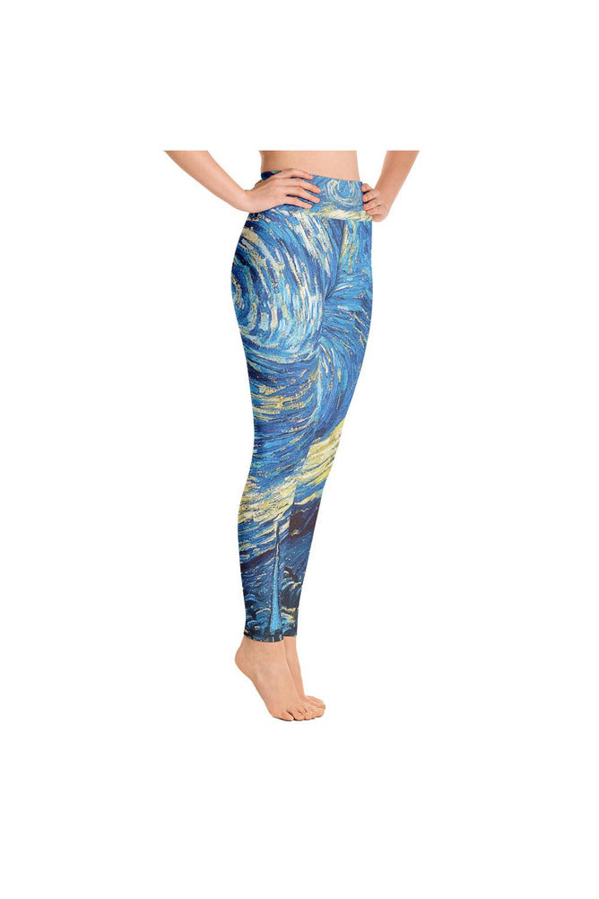 Starry Nights Yoga Leggings - Objet D'Art