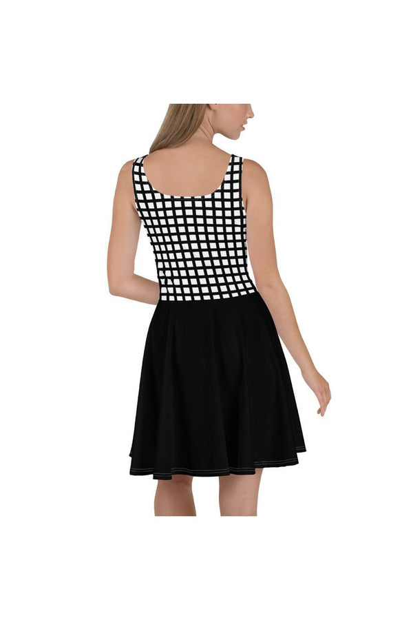 Square Biz Skater Dress - Objet D'Art