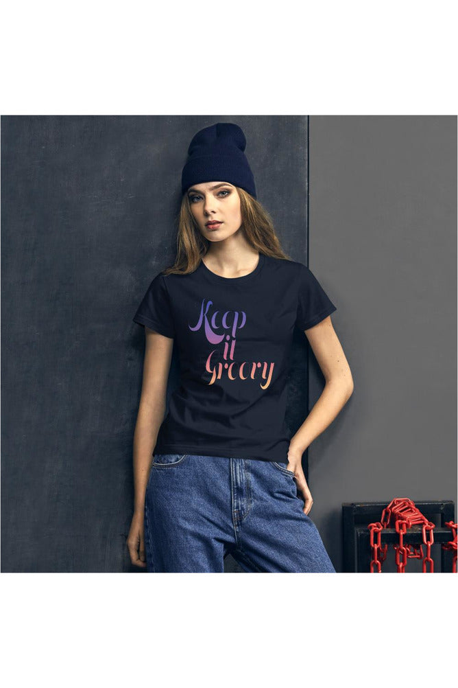 Keep it Groovy Women's short sleeve t-shirt - Objet D'Art