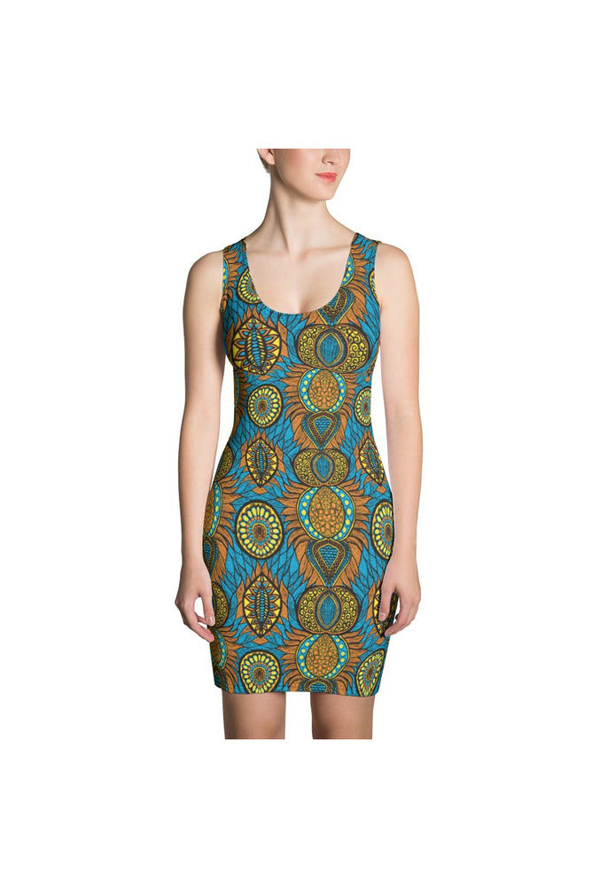 Klassic Kente Sublimation Dress - Objet D'Art