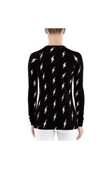 Lightning Bolt Women's Rash Guard - Objet D'Art