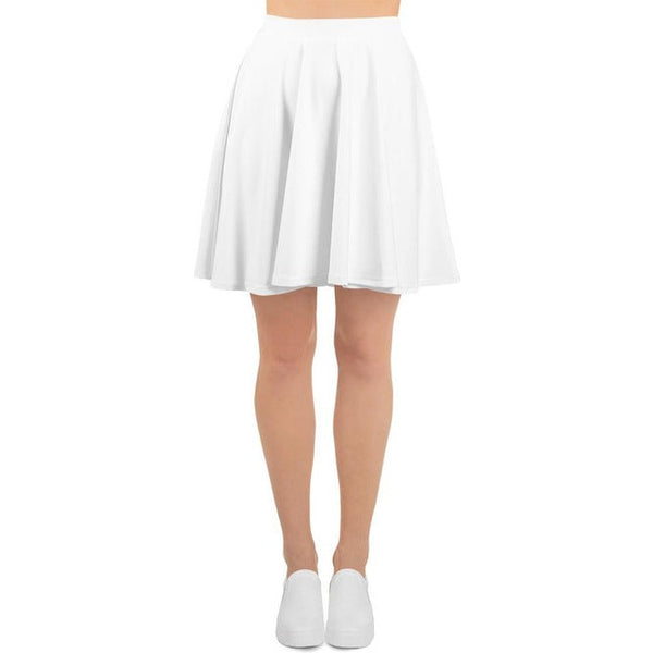 White Skater Skirt - Objet D'Art