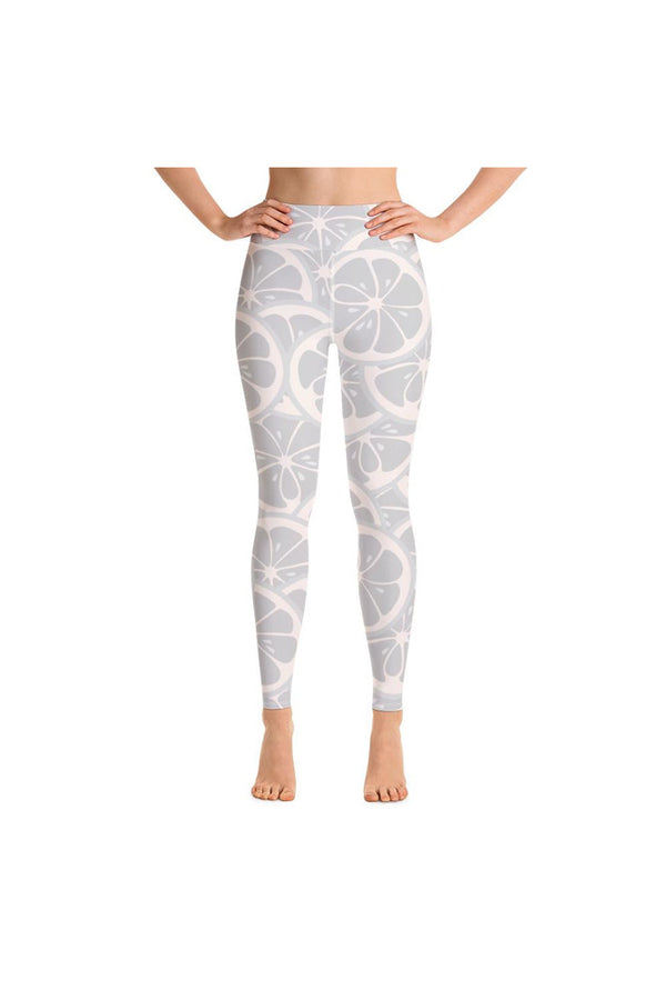 Citrus Chic Yoga Leggings - Objet D'Art