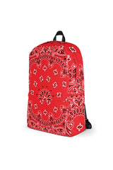 Classic Red Bandana Backpack - Objet D'Art