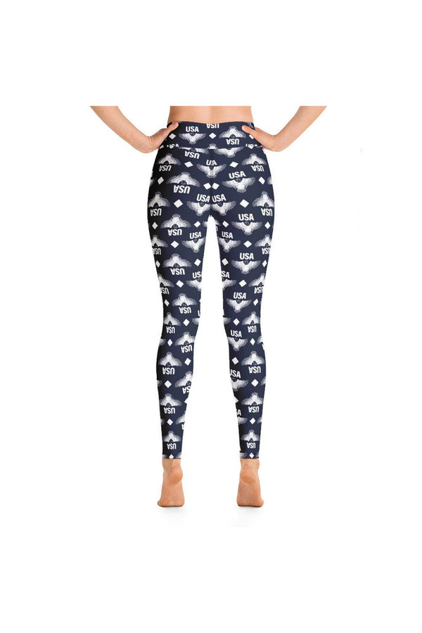 USA - Eagle Yoga Leggings - Objet D'Art